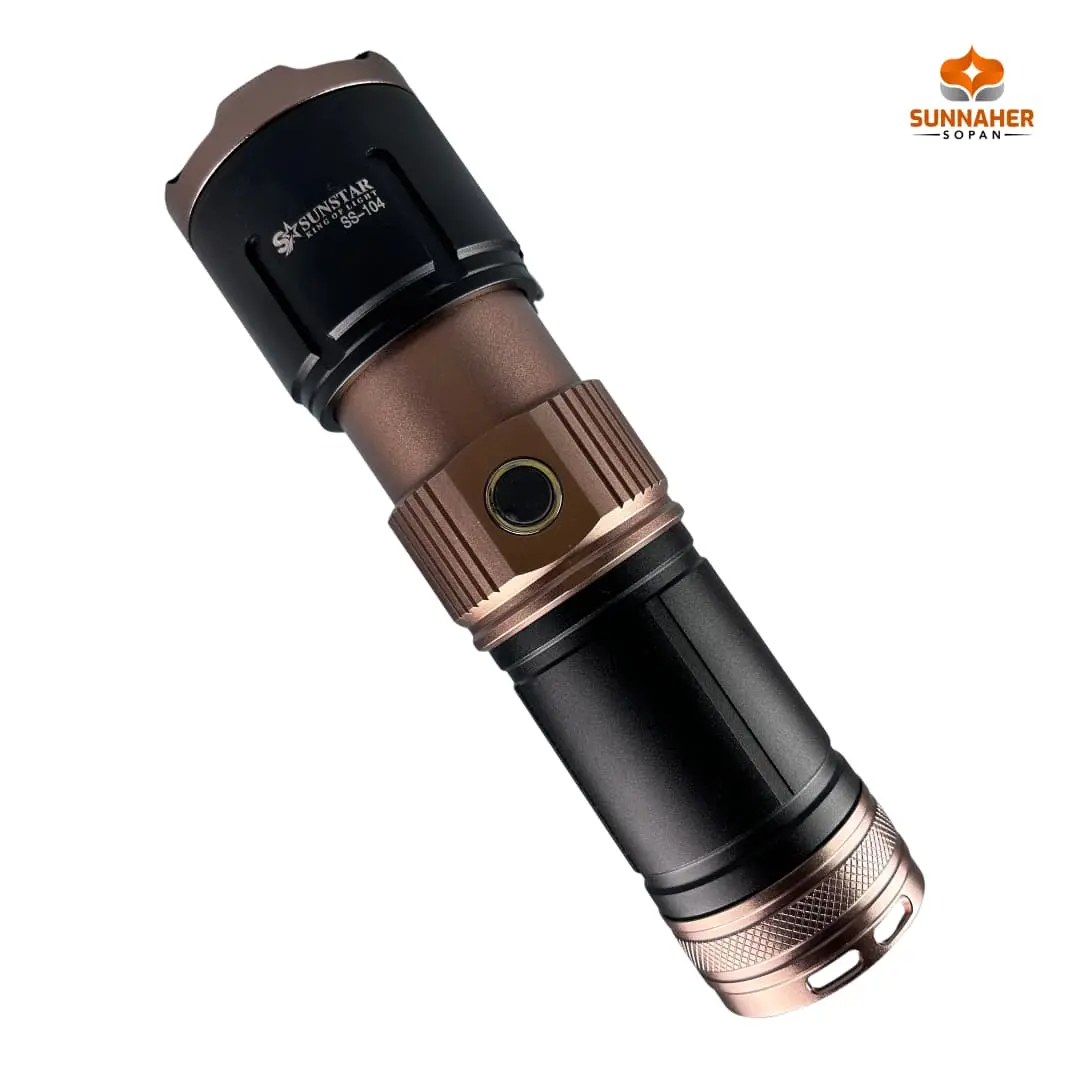 SUNSTER SS-104 Comfortable রিচার্জেবল টর্চ লাইট - Image 2