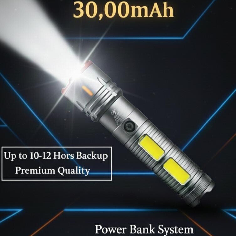 HIKARI 30,000 mAH রিচার্জেবল টর্চ লাইট - Image 3