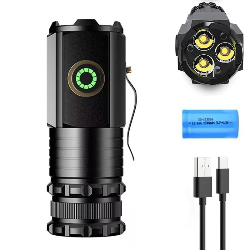 Mini Flashlight ( Metal Body) - Image 2